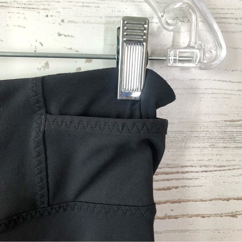 LULULEMON Ruched Running Outdoor Leggings Black 6